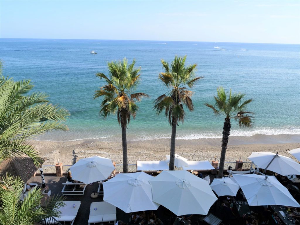 plaże Benalmadeny prowincja Malaga